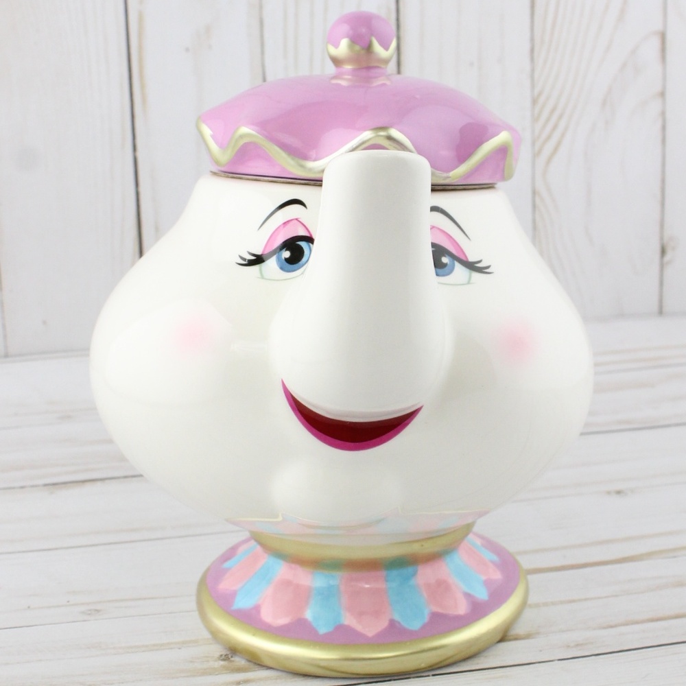 RESTOCK! Beauty and the Beast Mrs. Potts Teapot - Picture 3 of 8